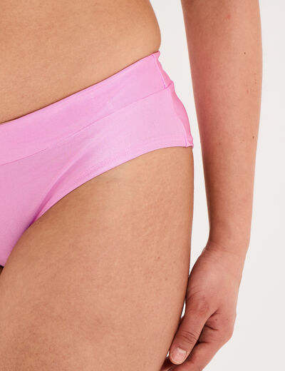 Bas de maillot de bain shorty rose clair femme