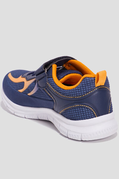 Runnings à lacets Liberto bleu marine fille