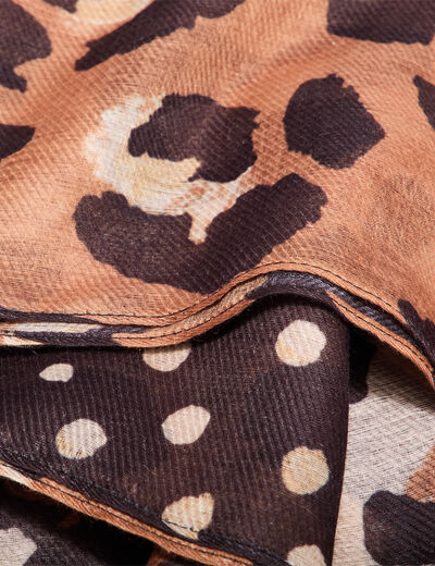 Foulard multicolore femme