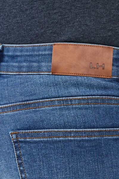 Jeans regular stretch denim double stone homme