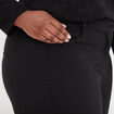 Pantalon skinny noir femme grande taille
