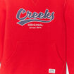 Sweat à capuche hoodie Creeks rouge garçon