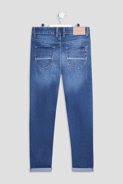 Jeans slim stretch Creeks denim double stone homme