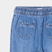 Jeans bas &eacute;lastiqu&eacute; coton denim double stone b&eacute;b&eacute; fille