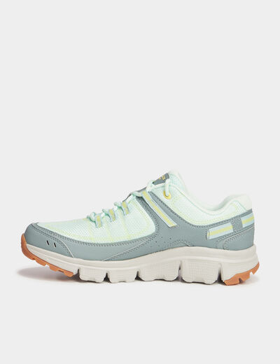 Baskets running Skechers Summits vert menthe femme