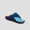 Chaussons mules Simpson bleu homme