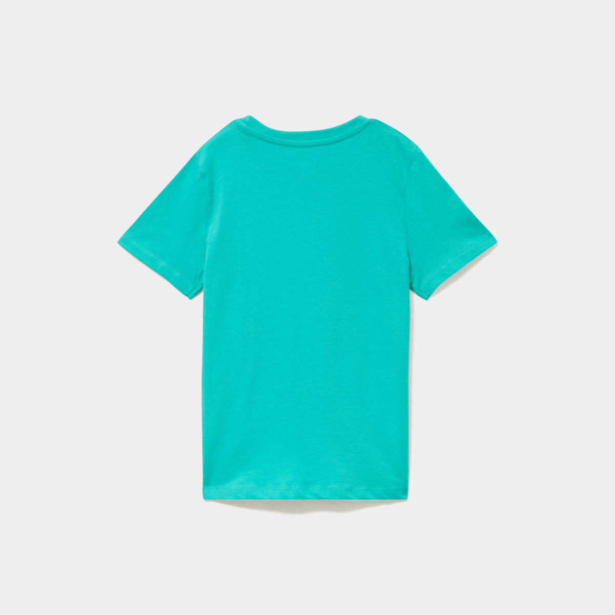 Ensemble pyjama short et t-shirt coton vert menthe gar&ccedil;on