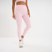 Legging de sport taille haute rose clair femme