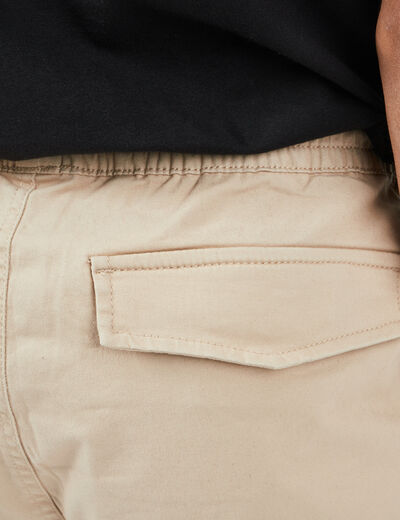 Pantalon jogpant sable homme