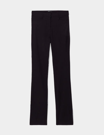 Pantalon stretch taille haute Mosquitos noir femme