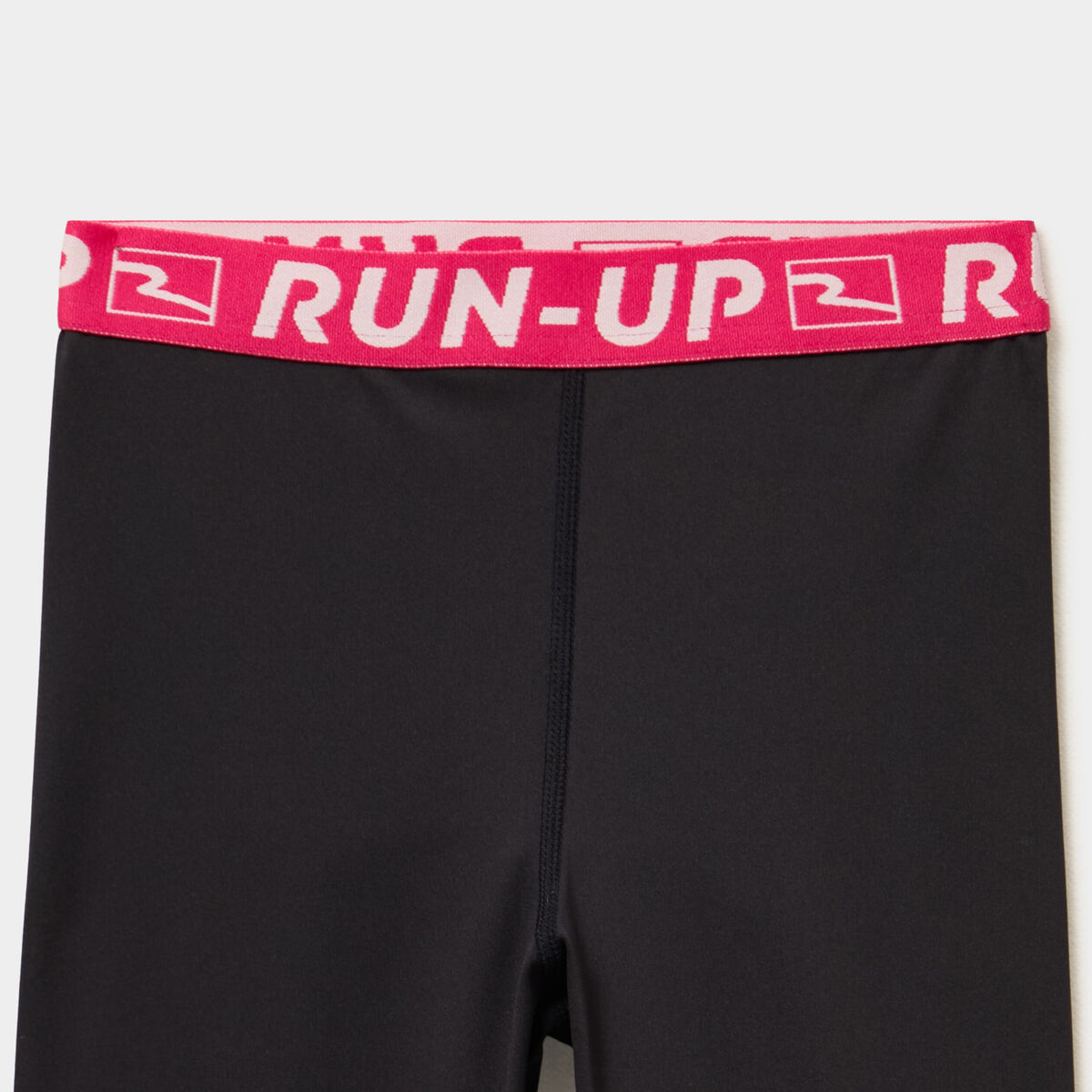 Legging stretch taille &eacute;lastiqu&eacute;e noir fille