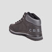 Bottines montantes lac&eacute;es noir homme