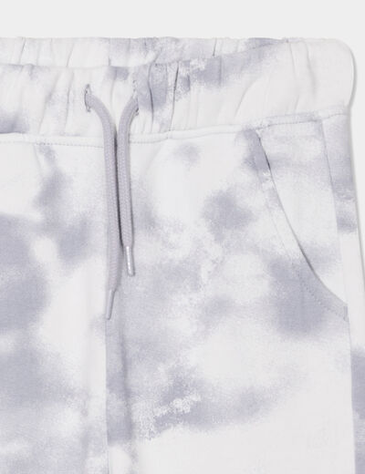 Pantalon de jogging resserr&eacute; gris fonc&eacute; gar&ccedil;on