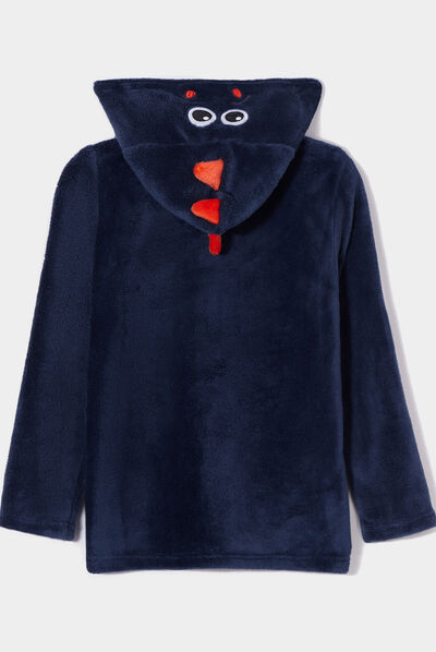 Ensemble pyjama 3 pièces avec peluche gris clair garçon