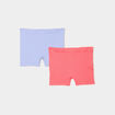 Lot 2 boxers sans couture bleu fille