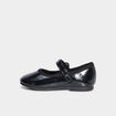 Ballerines vernies à paillettes noir bébé fille