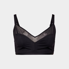 Soutien-gorge triangle microfibre Izold noir femme grande taille