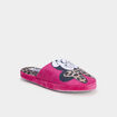 Chaussons mules Minnie rose femme