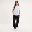 T-shirt manches courtes coton Champion bleu ciel femme