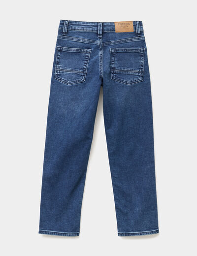 Jeans regular 5 poches denim stone gar&ccedil;on