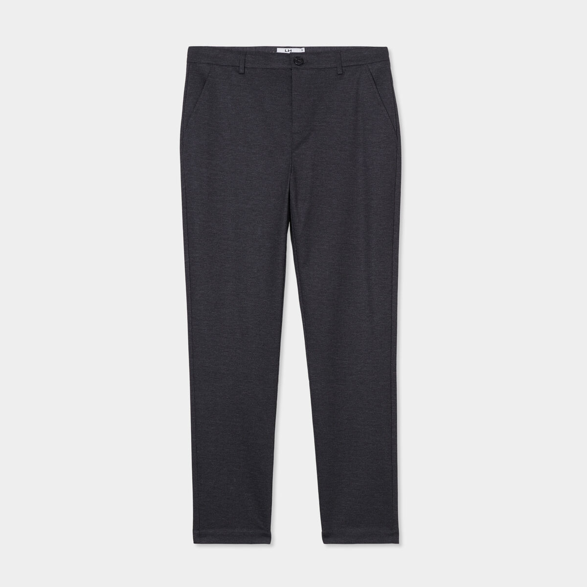Pantalon chino slim bleu foncé homme