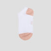 Lot 5 paires chaussettes blanc femme