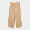 Pantalon large 5 poches coton Creeks taupe fille