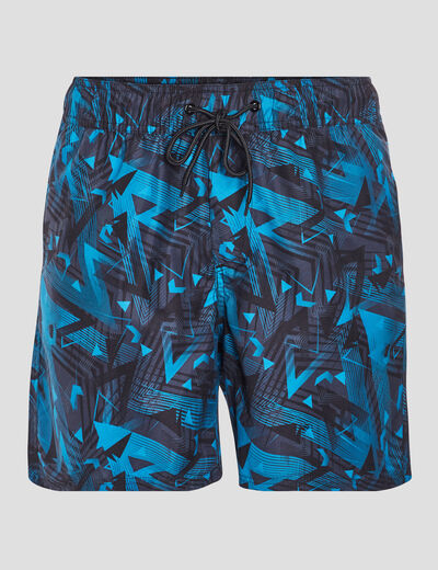 Short de bain noir homme
