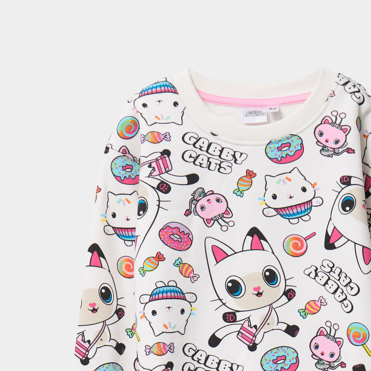 Sweat Gabby et la maison magique multicolore fille