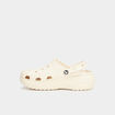 Sabots compens&eacute;es Crocs marron clair femme