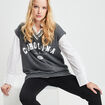 Sweat long sans manches Creeks gris foncé femme