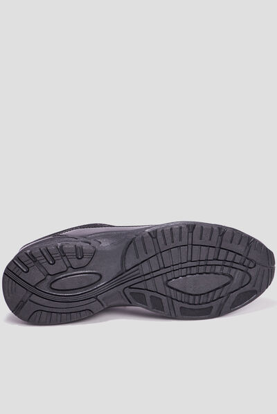Baskets running élastiquées Liberto noir femme