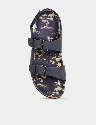 Sandales bleu marine garçon