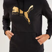Sweat hoodie 1 poche &agrave; capuche Puma noir femme