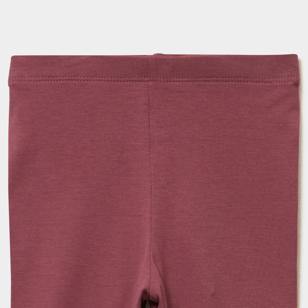 Lot 2 leggings coton bordeaux b&eacute;b&eacute; fille