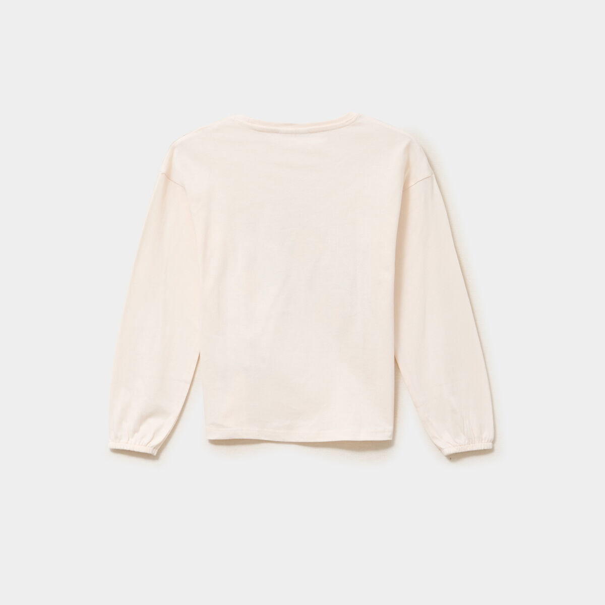 T-shirt manches longues coton Minnie beige fille