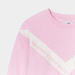 Ensemble sweat long et legging 2 pièces rose pastel fille