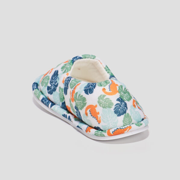 Chaussons sans gêne multicolore garçon