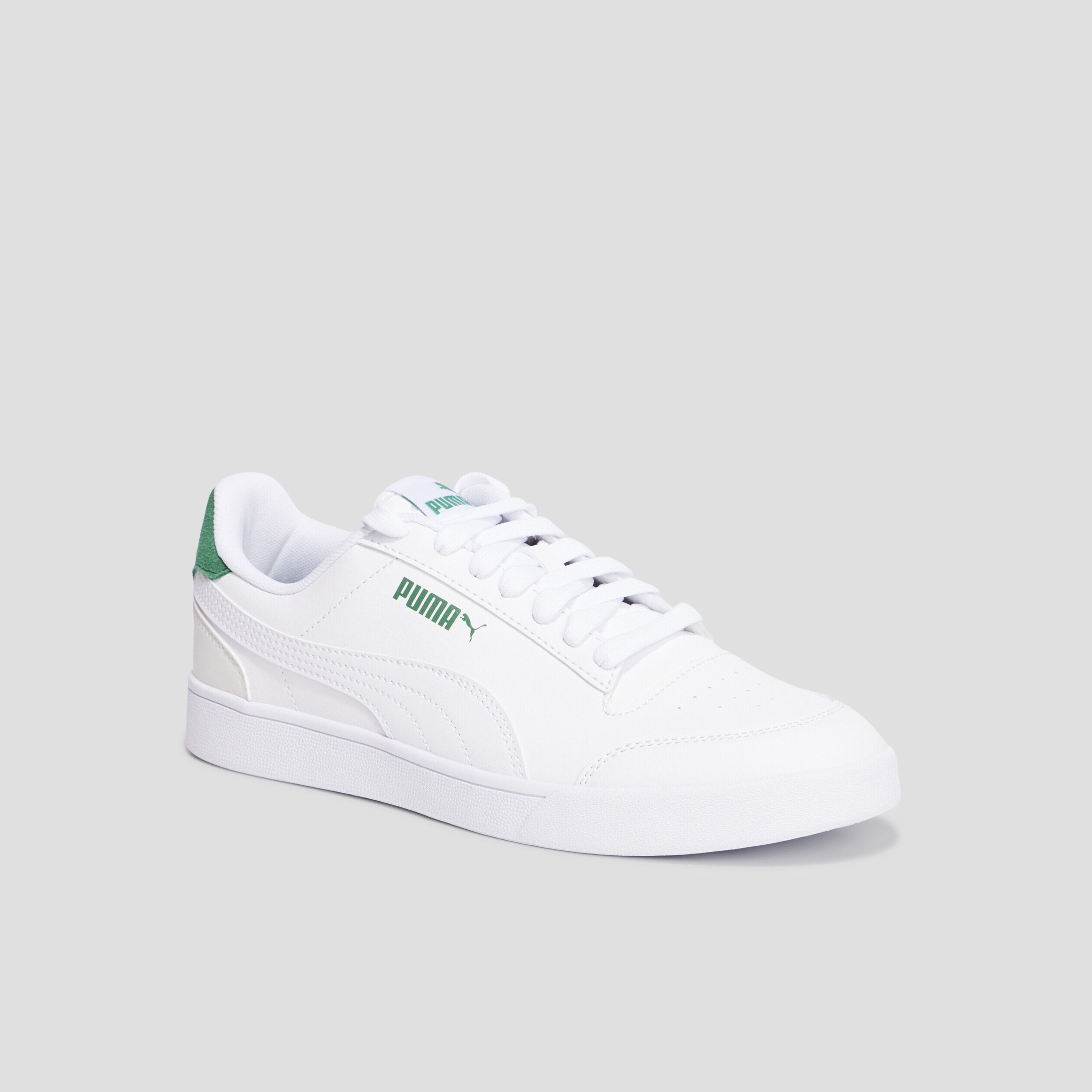 Tennis basses à lacets Puma Shuffle vert homme