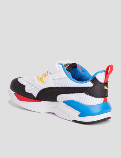 Runnings à scratchs Puma X Ray Lite blanc garçon