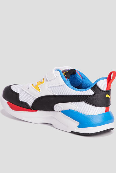 Runnings à scratchs Puma X Ray Lite blanc garçon
