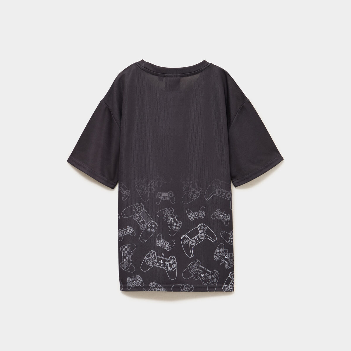 T-shirt manches courtes Playstation noir gar&ccedil;on