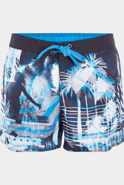 Short de bain Freegun bleu homme