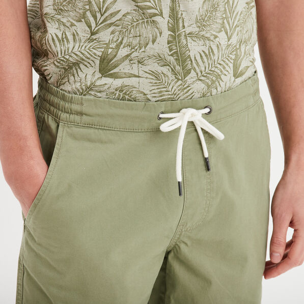 short chino avec cordon creeks vert kaki homme Short chino avec cordon Creeks vert kaki homme