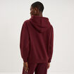 Sweat &agrave; capuche hoodie violet fonc&eacute; femme