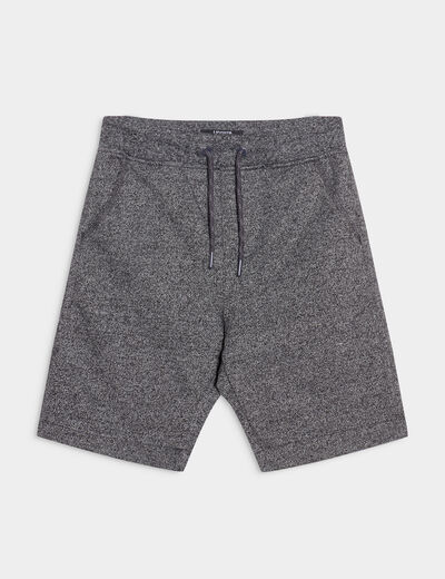 Short jogging droit Liberto gris foncé garçon