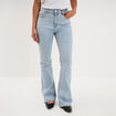 Jeans flare 5 poches denim double stone femme