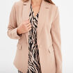 Veste blazer 2 poches Mosquitos marron femme
