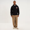Sweat hoodie 1 poche The Rolling Stones gris fonc&eacute; homme