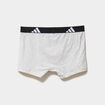 Lot 2 boxers Active Flex Adidas gris homme